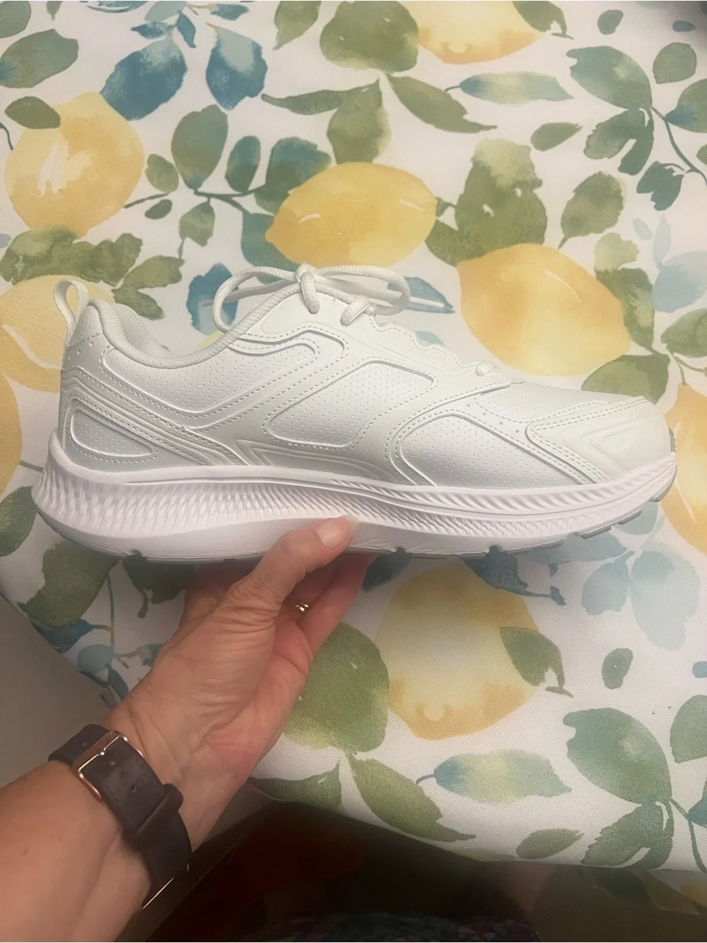 Skechers GO Run White Sneakers Size 10